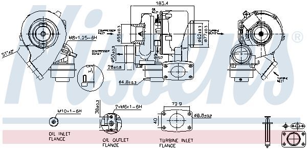 NISSENS, Turbocompresseur, suralimentation