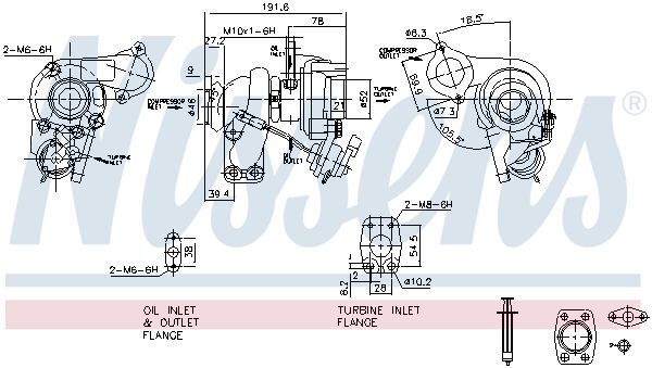 NISSENS, Turbocompresseur, suralimentation