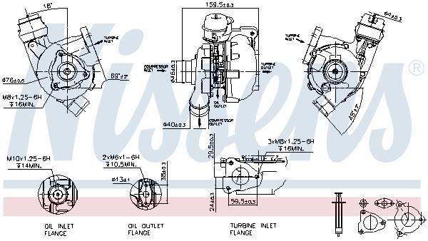 NISSENS, Turbocompresseur, suralimentation