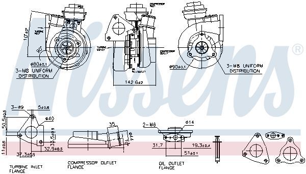 NISSENS, Turbocompresseur, suralimentation