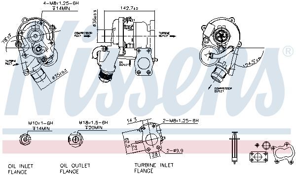 NISSENS, Turbocompresseur, suralimentation