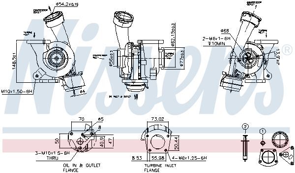 NISSENS, Turbocompresseur, suralimentation