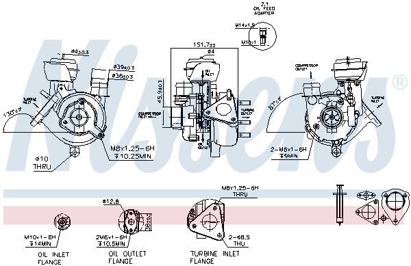 NISSENS, Turbocompresseur, suralimentation