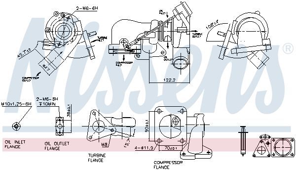 NISSENS, Turbocompresseur, suralimentation