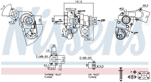 NISSENS, Turbocompresseur, suralimentation