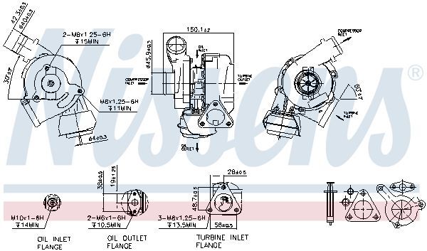 NISSENS, Turbocompresseur, suralimentation