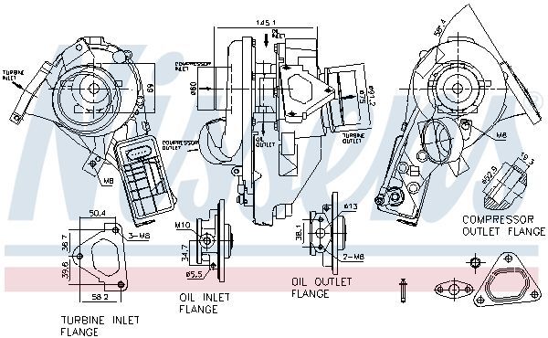 NISSENS, Turbocompresseur, suralimentation