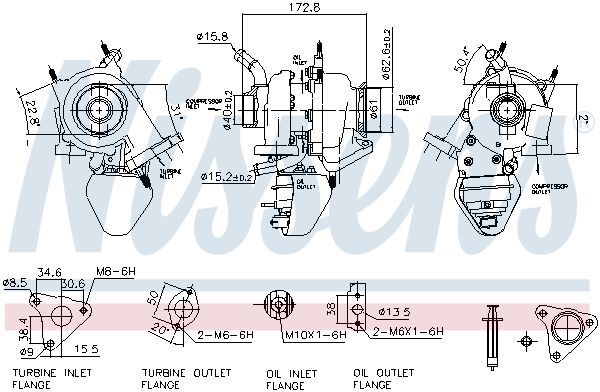 NISSENS, Turbocompresseur, suralimentation