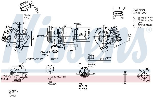 NISSENS, Turbocompresseur, suralimentation