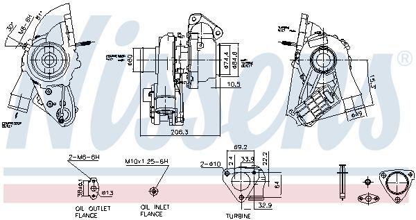 NISSENS, Turbocompresseur, suralimentation