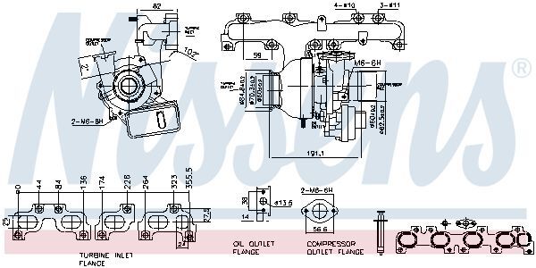 NISSENS, Turbocompresseur, suralimentation