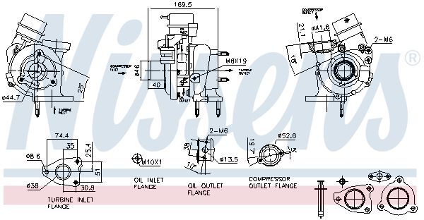 NISSENS, Turbocompresseur, suralimentation