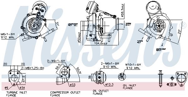 NISSENS, Turbocompresseur, suralimentation