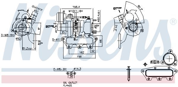 NISSENS, Turbocompresseur, suralimentation