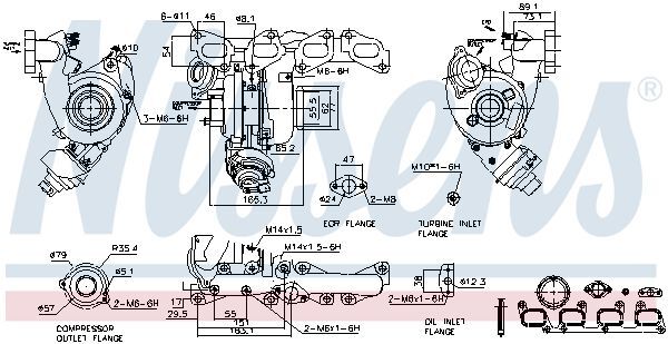 NISSENS, Turbocompresseur, suralimentation