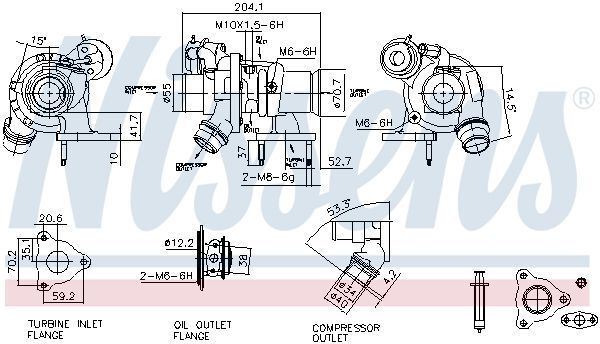 NISSENS, Turbocompresseur, suralimentation