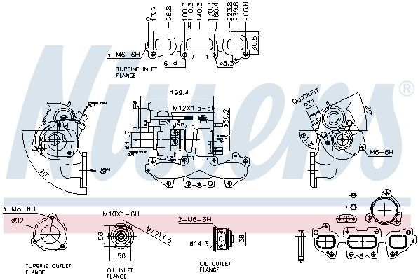 NISSENS, Turbocompresseur, suralimentation