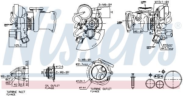 NISSENS, Turbocompresseur, suralimentation