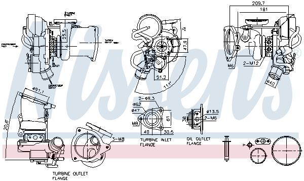 NISSENS, Turbocompresseur, suralimentation