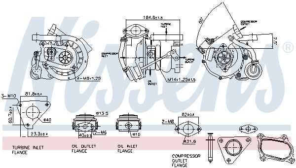 NISSENS, Turbocompresseur, suralimentation