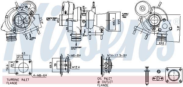 NISSENS, Turbocompresseur, suralimentation