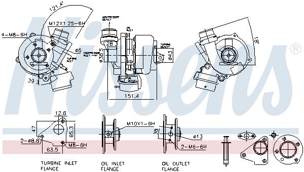 NISSENS, Turbocompresseur, suralimentation