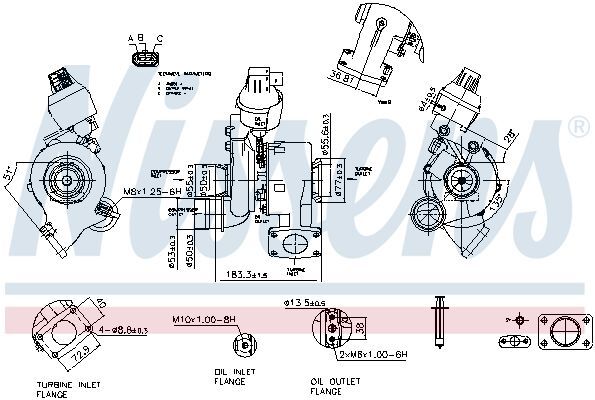 NISSENS, Turbocompresseur, suralimentation