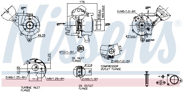 NISSENS, Turbocompresseur, suralimentation