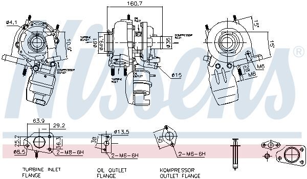 NISSENS, Turbocompresseur, suralimentation