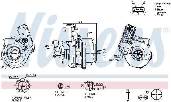 NISSENS, Turbocompresseur, suralimentation