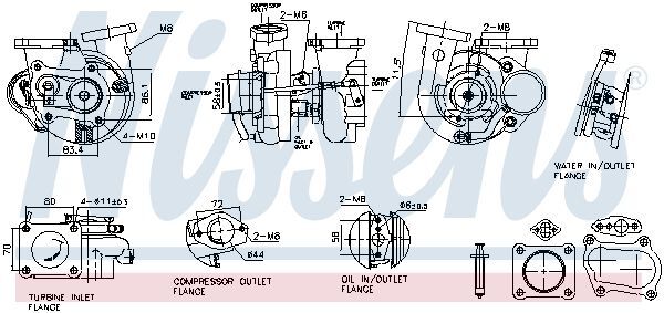 NISSENS, Turbocompresseur, suralimentation