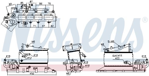 NISSENS, Intercooler, échangeur