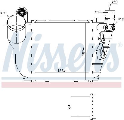 NISSENS, Intercooler, échangeur