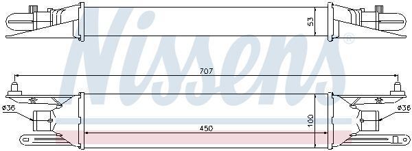 NISSENS, Intercooler, échangeur