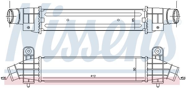 NISSENS, Intercooler, échangeur