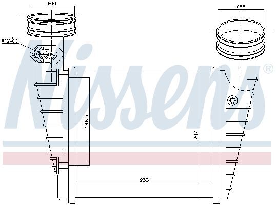 NISSENS, Intercooler, échangeur