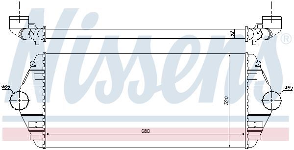 NISSENS, Intercooler, échangeur