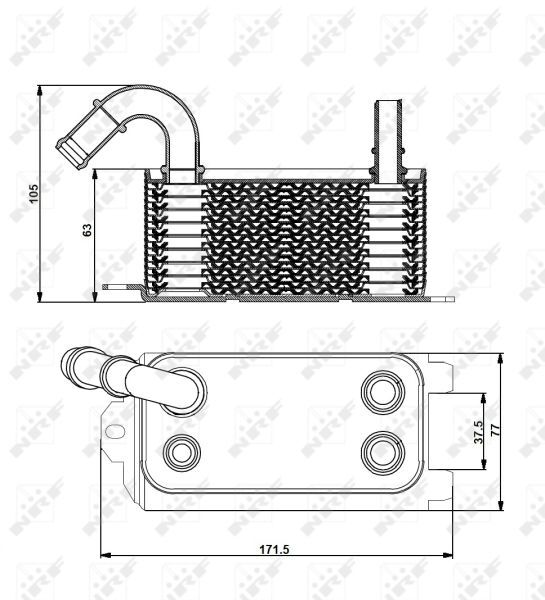 NRF, Radiateur d'huile de boîte automatique