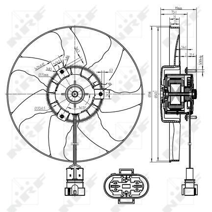 NRF, Ventilateur, refroidissement du moteur