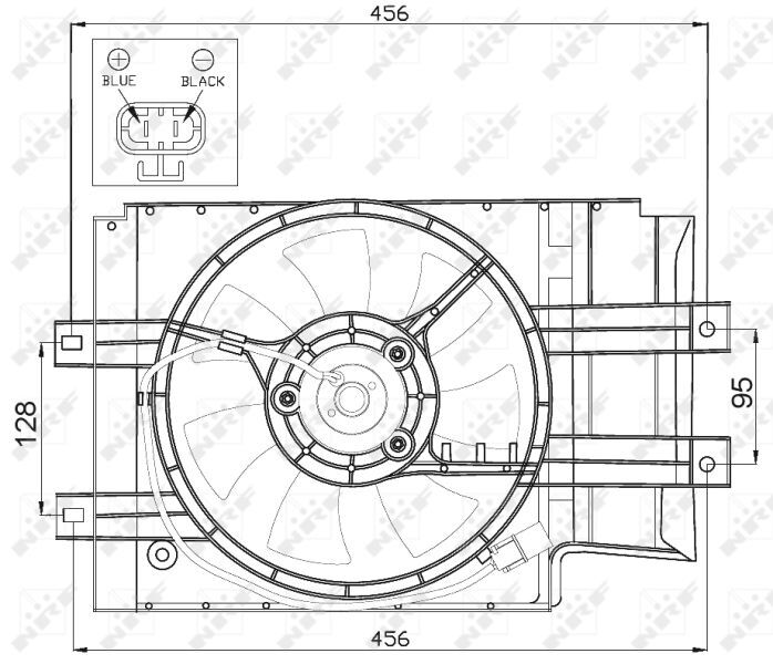 NRF, Ventilateur, refroidissement du moteur