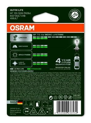 OSRAM, Ampoule, projecteur longue portée