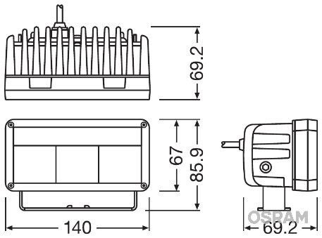 OSRAM, Projecteur longue portée