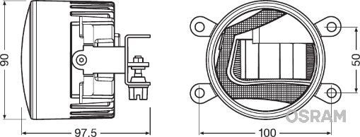 OSRAM, Kit de projecteurs antibrouillard