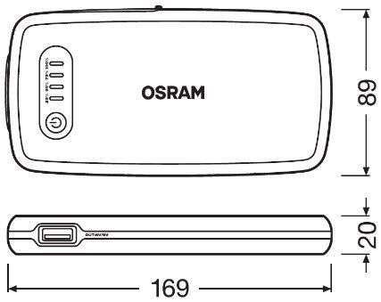 OSRAM, Batterie de démarrage