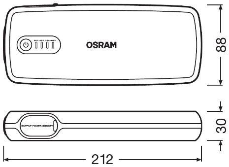 OSRAM, Batterie de démarrage