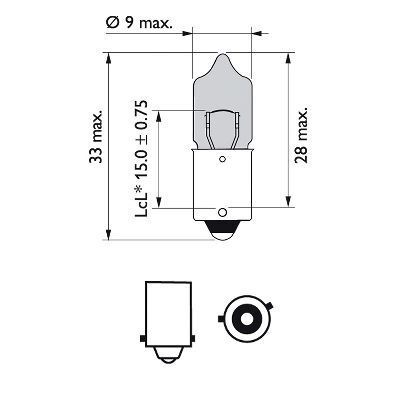 PHILIPS, Ampoule, feu clignotant