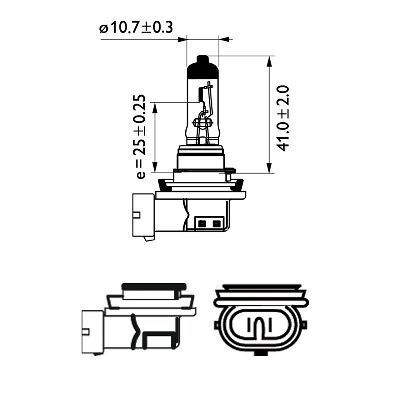 PHILIPS, Ampoule, projecteur longue portée