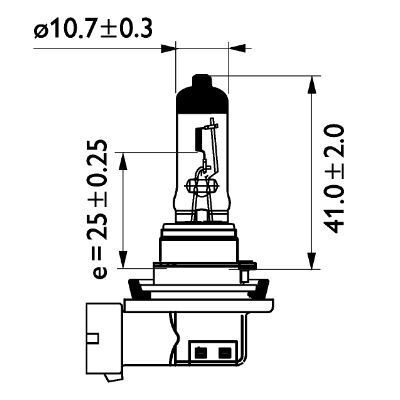 PHILIPS, Ampoule, projecteur longue portée