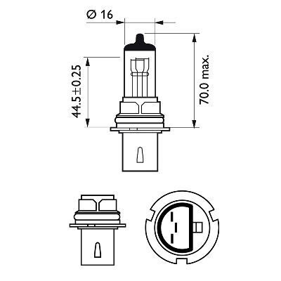 PHILIPS, Ampoule, projecteur longue portée