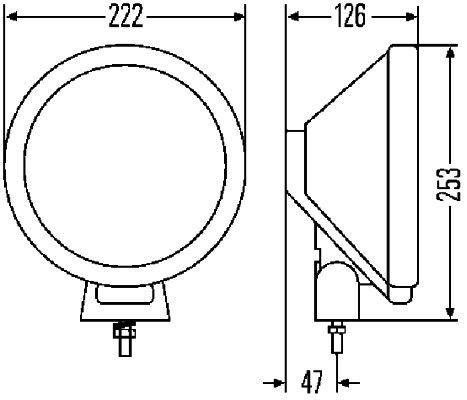 HELLA, Projecteur longue portée